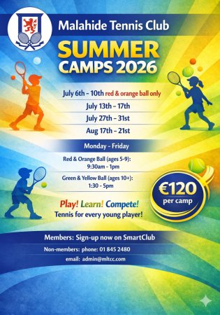 Poster for MLTCC Summer Camps